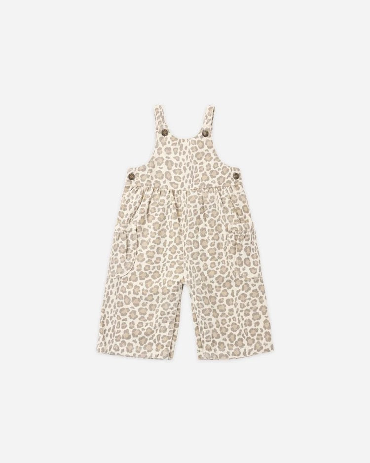 Wide Leg Overall | Leopard