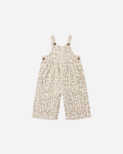 Wide Leg Overall | Leopard