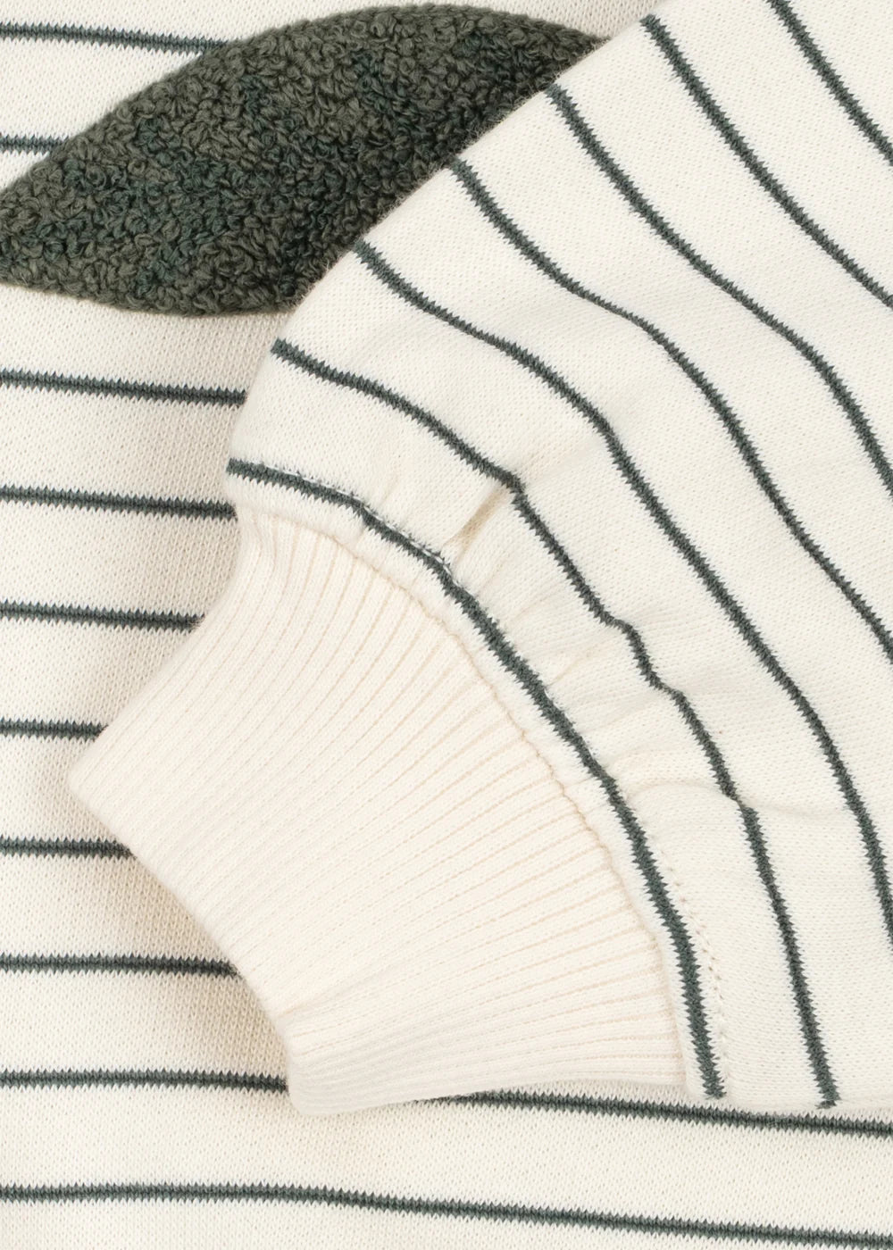 Amio Sweater + Track Pant Set- Lemon stripe