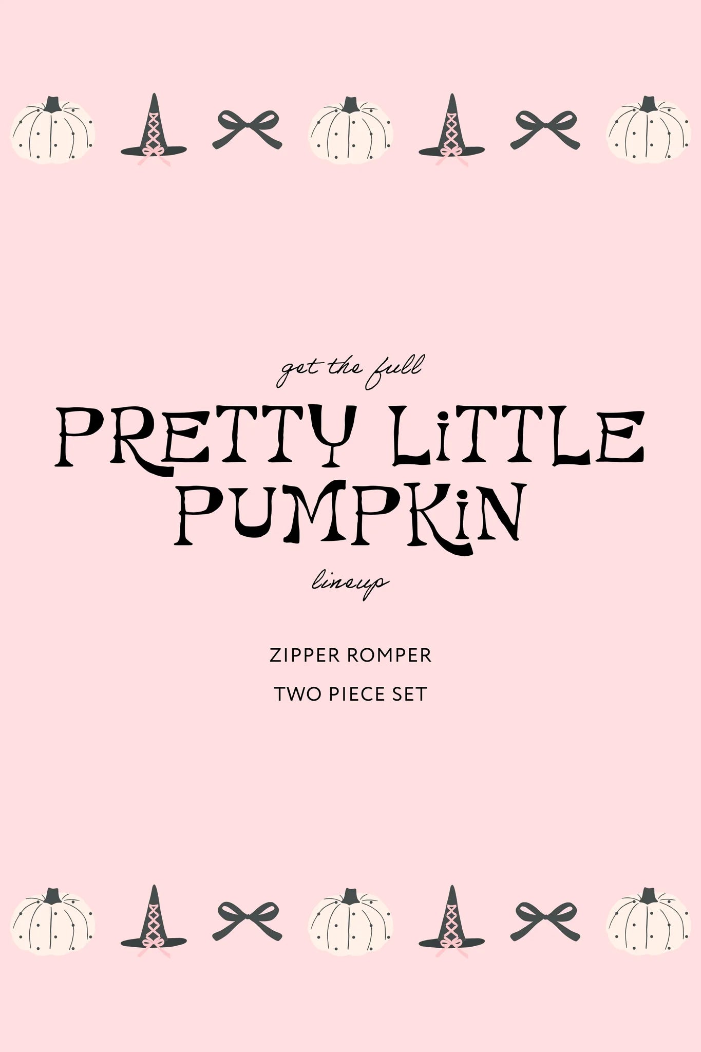 Pretty Little Pumpkin Zipper Romper