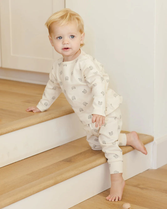 Long Sleeve Tee+ Pant Set || Bears