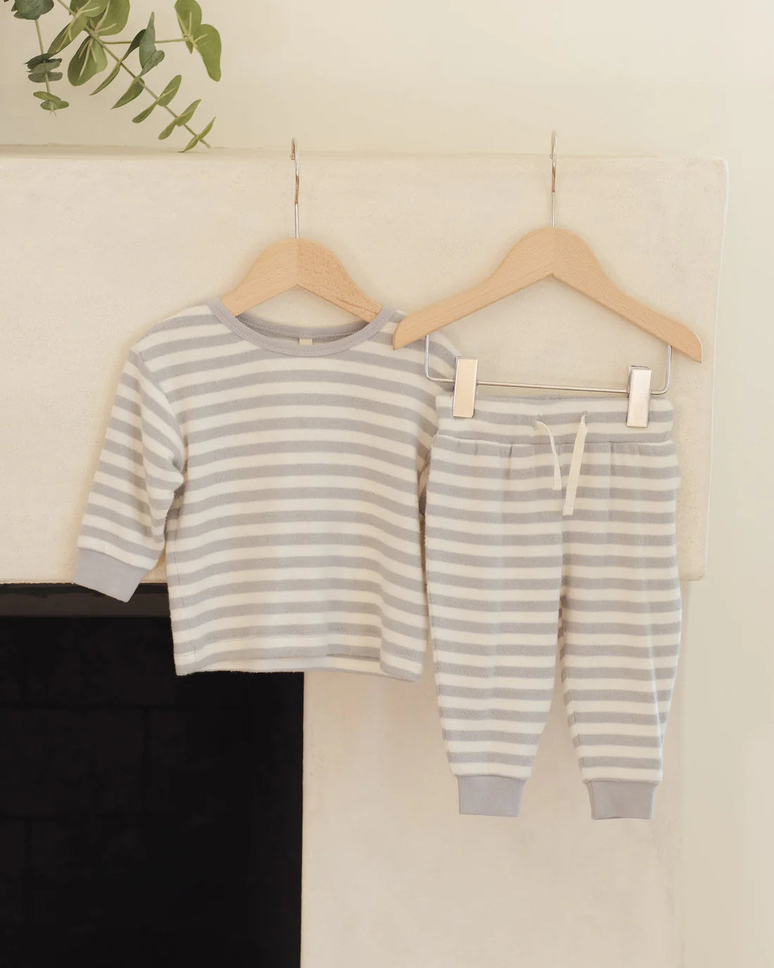 Cozy Set || Blue Stripe