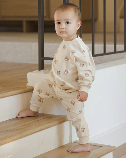 Relaxed Sweatshirt || Brown Bear