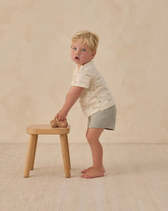 Boxy Tee Farm + Play Short Sage