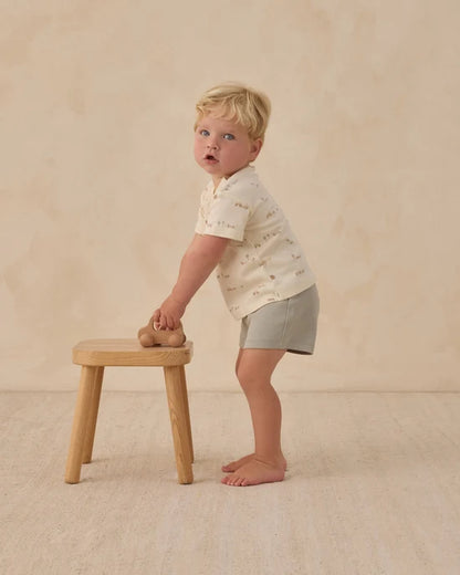 Boxy Tee Farm + Play Short Sage