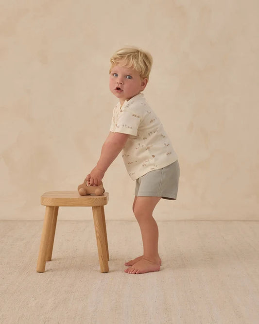 Boxy Tee Farm + Play Short Sage