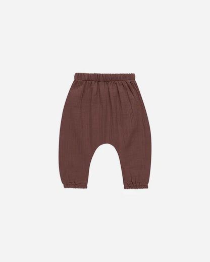 Woven Pant || Plum