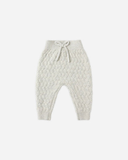 Knit Sweater + Pant Set || Heathered Blue