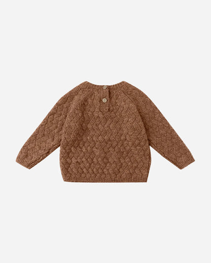 Knit Sweater + Pant Set || Heathered Cedar
