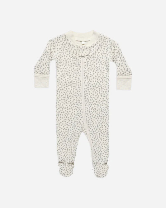 Zip Long Sleeve Sleeper Footie || Scatter