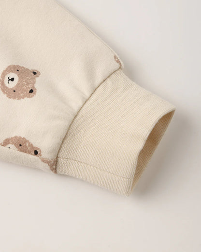 Relaxed Sweatshirt || Brown Bear