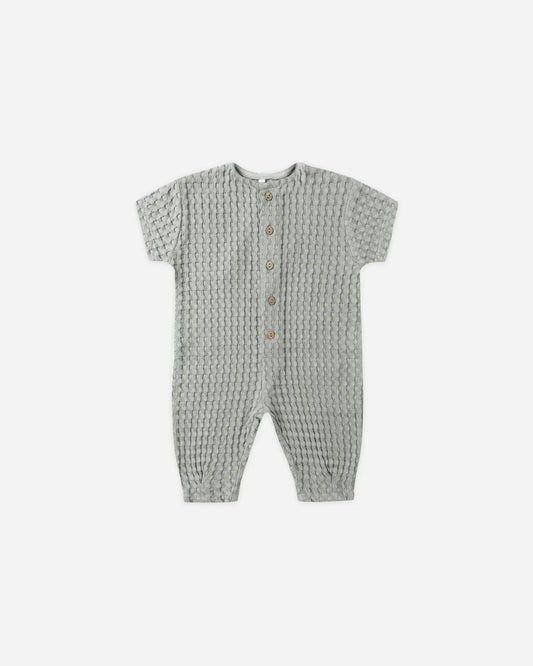 Hayes Jumpsuit || Steel Blue