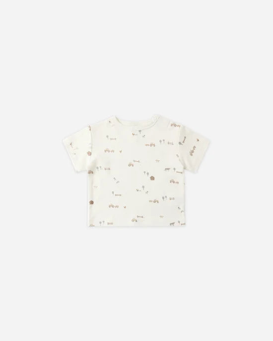 Boxy Tee Farm + Play Short Sage
