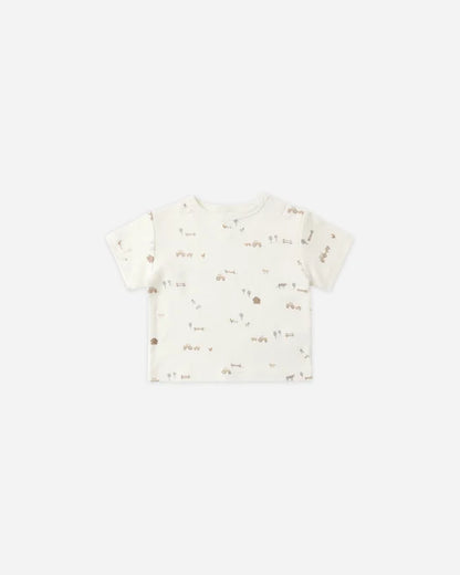 Boxy Tee Farm + Play Short Sage