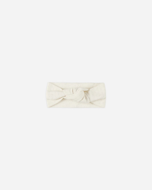 Knotted Headband || Ivory