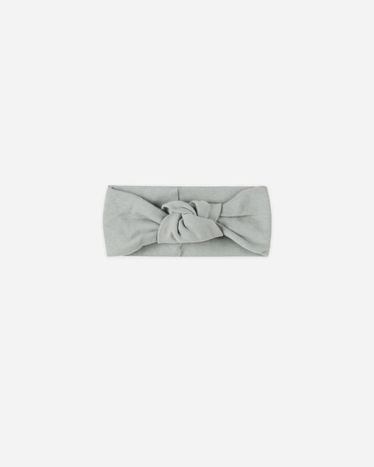 Knotted Headband || Steel Blue