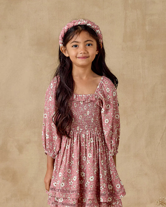 Elodie Dress | Rose Bloom