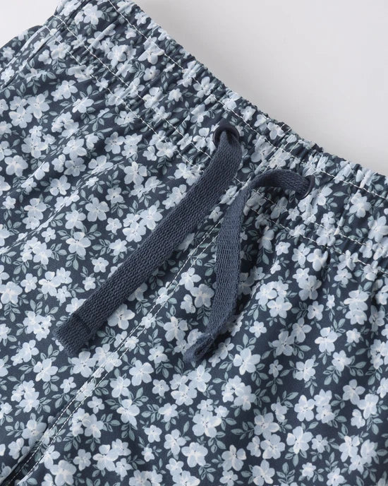 Swim Trunk || Navy Floral