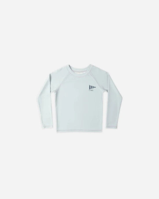 Boardshort Sail + Long Sleeve Rashguard Light Blue