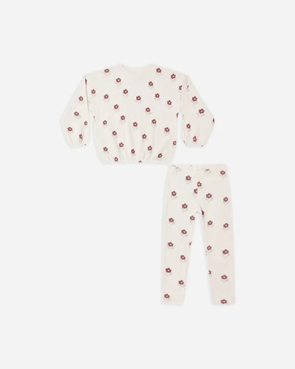 Spongey Knit Set | Petal Daisy