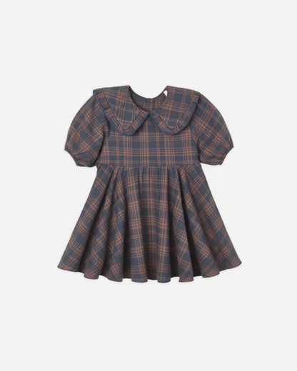 Camille Dress | Midnight Plaid