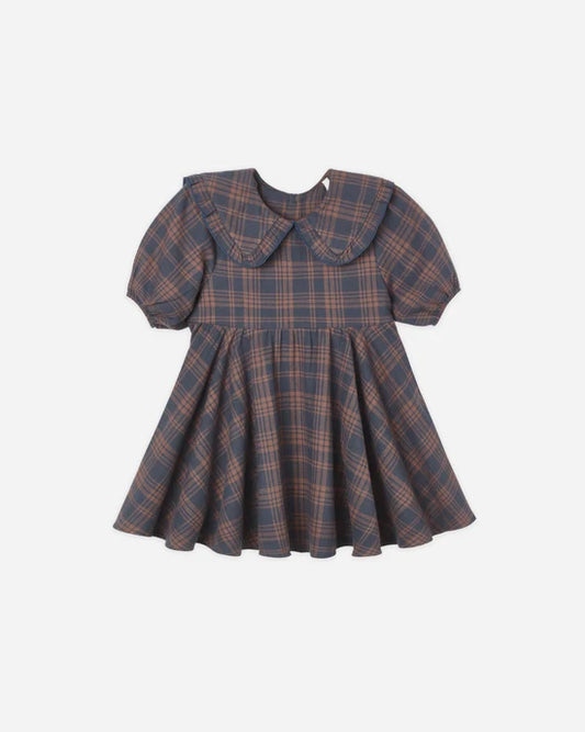 Camille Dress | Midnight Plaid