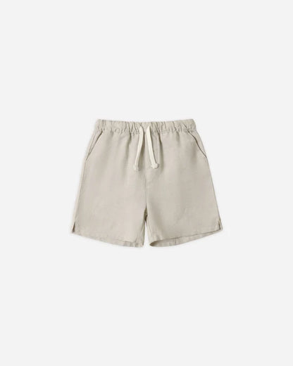 Relaxed Tee Tug Boat + Perry Short Heathered Cocoa