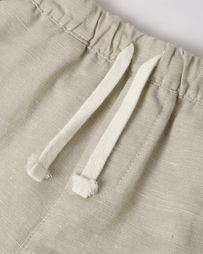 Relaxed Tee Tug Boat + Perry Short Heathered Cocoa