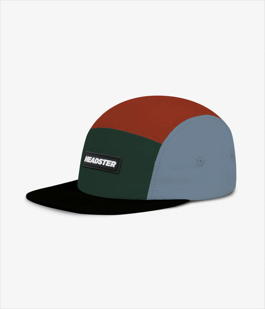 Runner Nylon Five Panel - Blue Spruce
