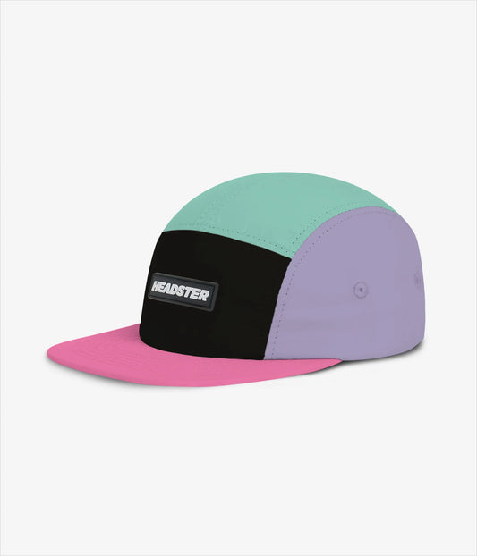 Runner Nylon Five Panel - Flushed pink