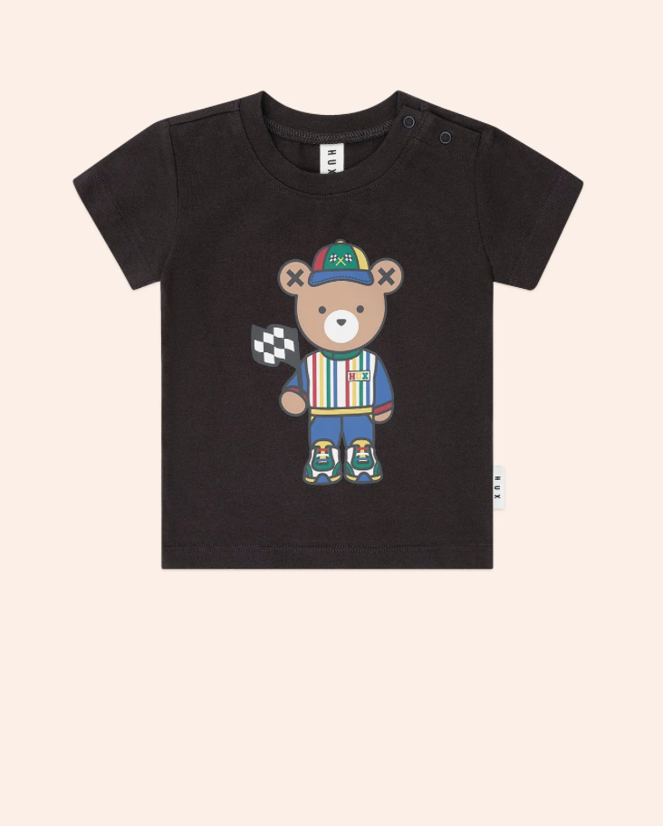 Motosport Hux Black Tee
