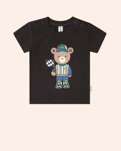 Motosport Hux Black Tee