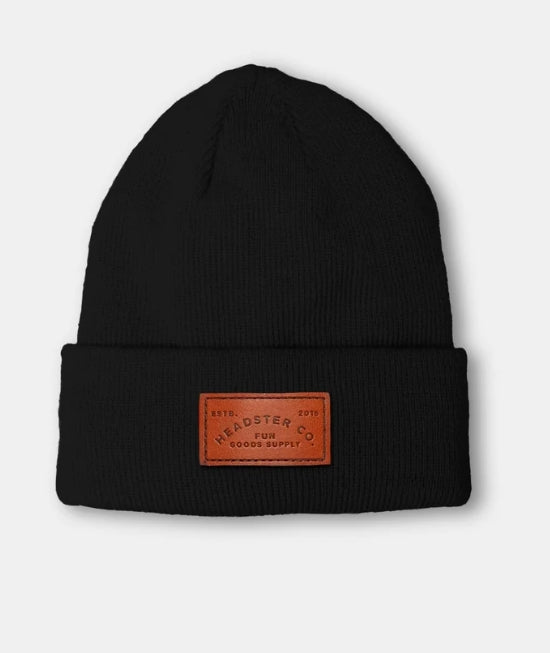 Odyssey Beanie Lined With Fleece - Black