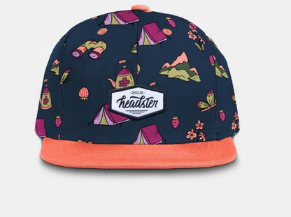 Midnight Meadow Snapback - True Indigo
