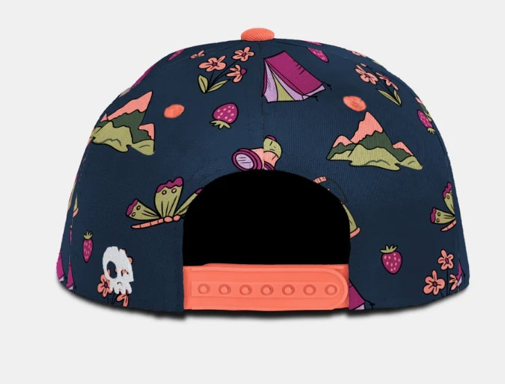 Midnight Meadow Snapback - True Indigo