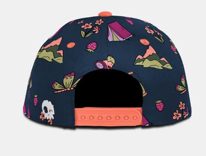 Midnight Meadow Snapback - True Indigo
