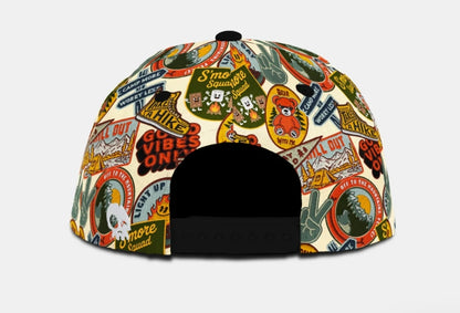 Outdoor Patches Snapback - Warm Butter