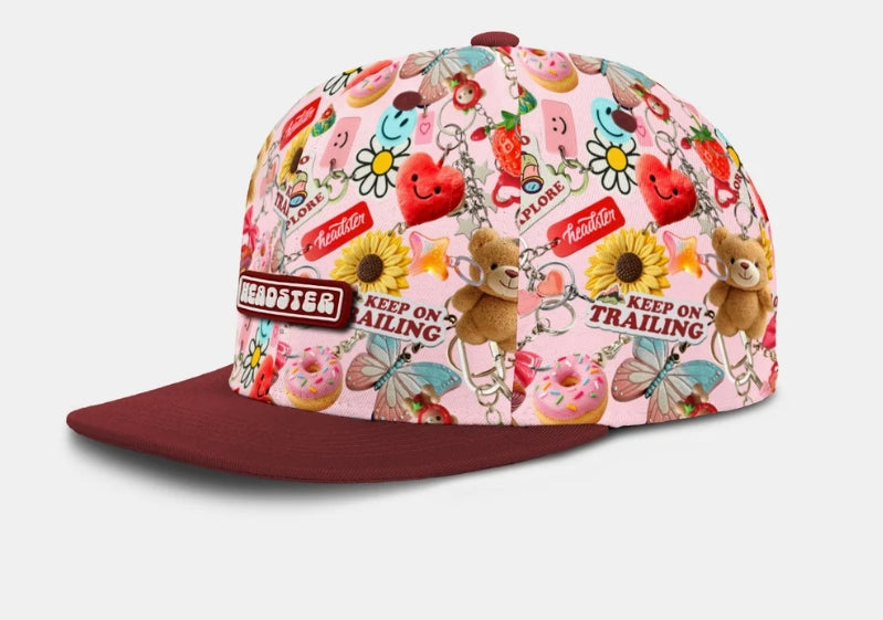 Keychain Snapback - Soft Pink