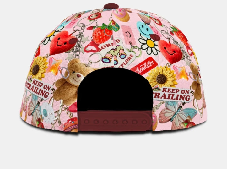 Keychain Snapback - Soft Pink