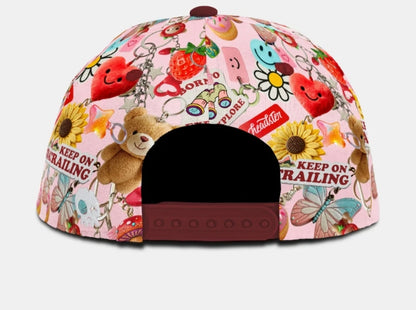 Keychain Snapback - Soft Pink