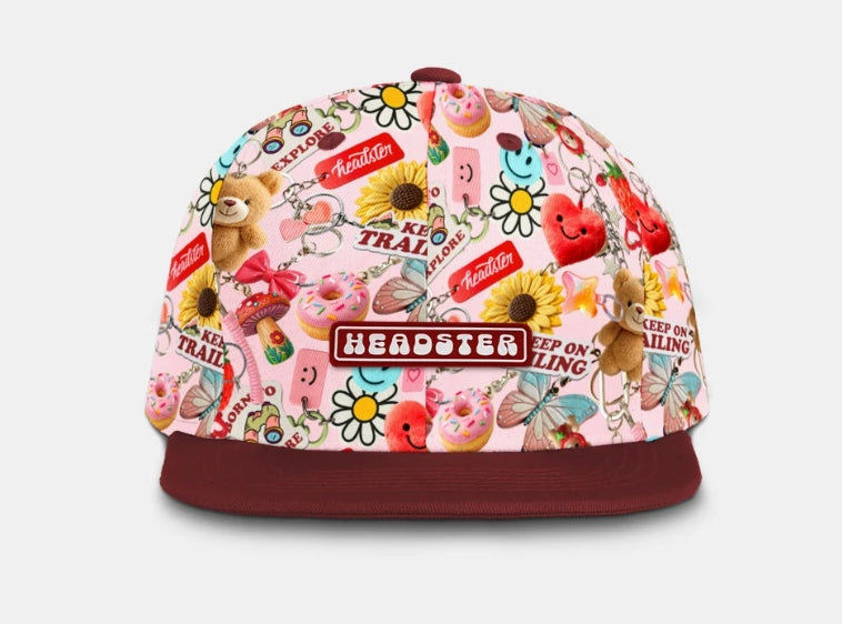 Keychain Snapback - Soft Pink