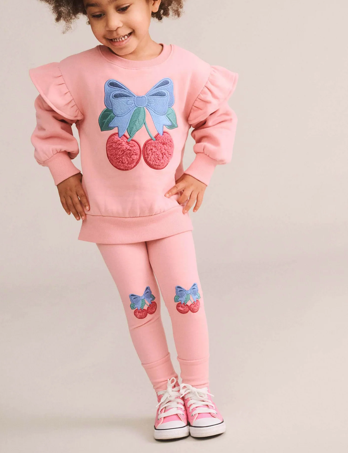 Cherry Bow Sweatshirt + Cherry Bow Legging
