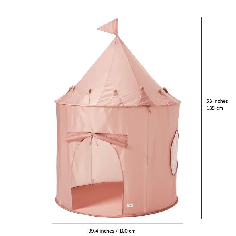 3 Sprouts Pink Recycled Fabric Play Tent