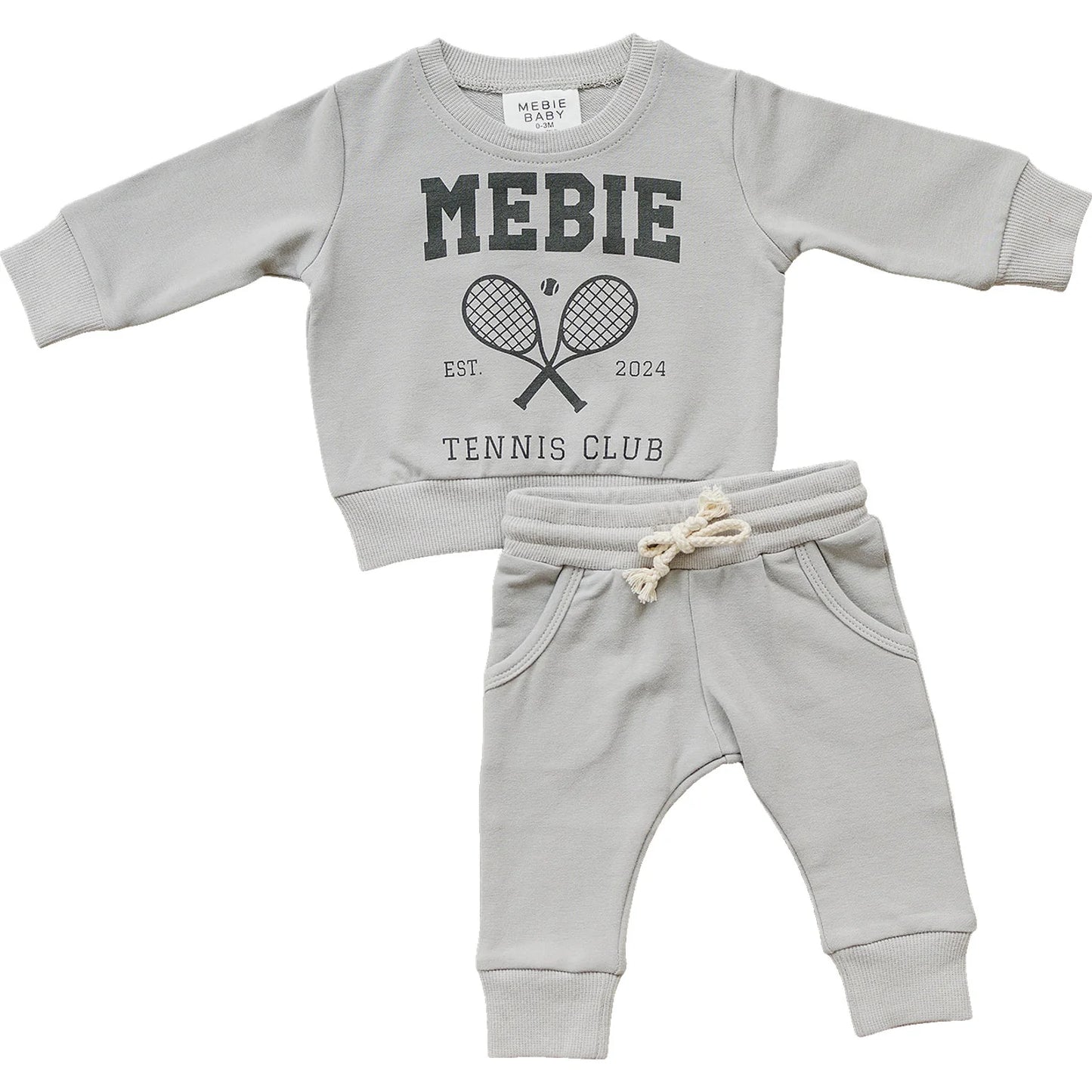 Mebie Tennis Club French Terry Set