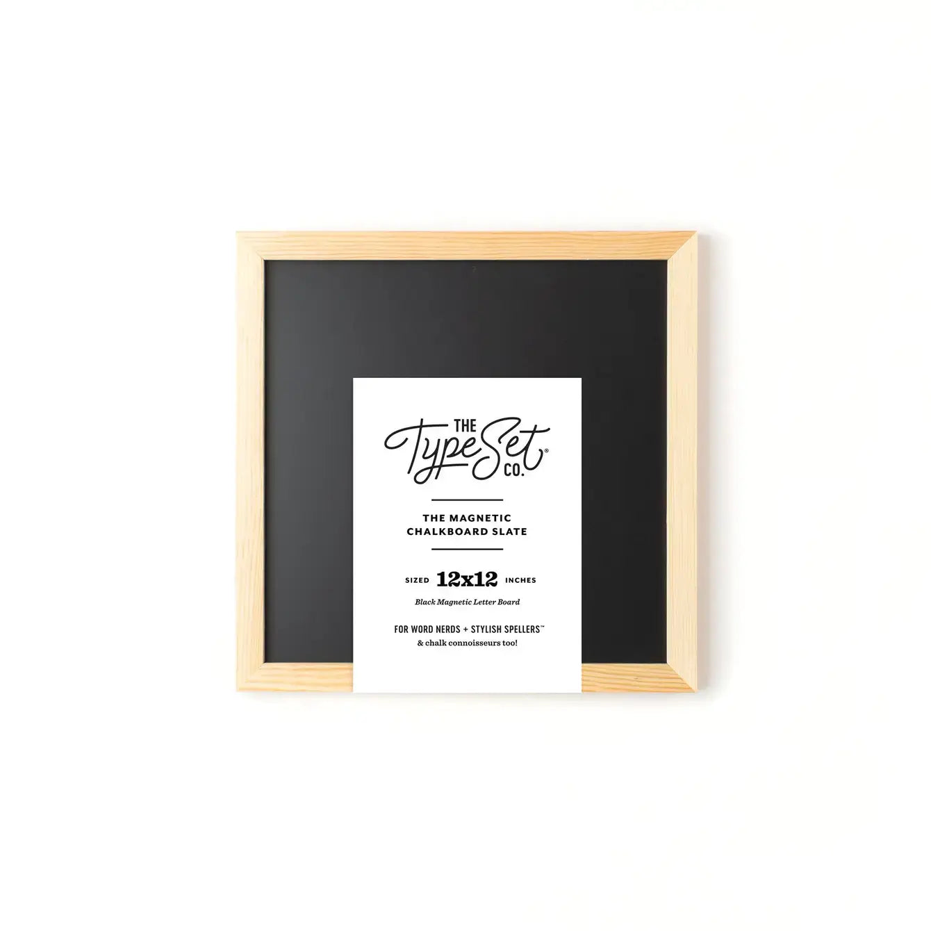 12x12 Black Magnetic Chalkboard