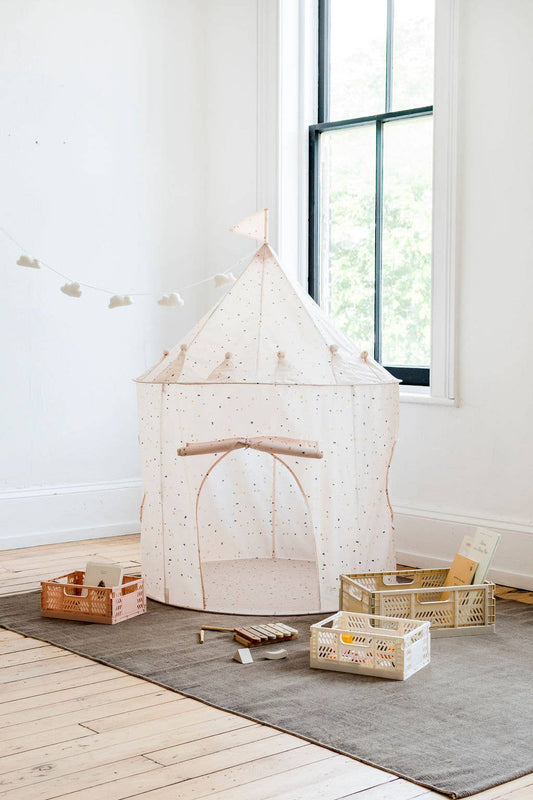 Recycled Fabric Play Tent Castle - Prints