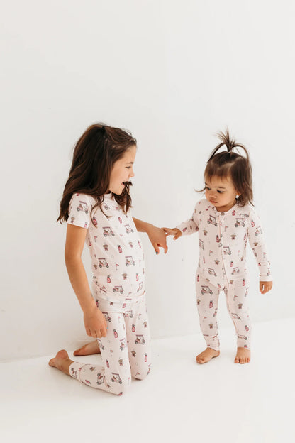 Pink Baseball Two Piece Set