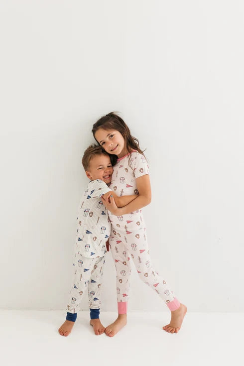 Pink Baseball Two Piece Set