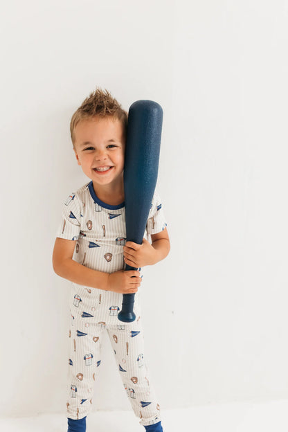 Blue Baseball Two Piece Set