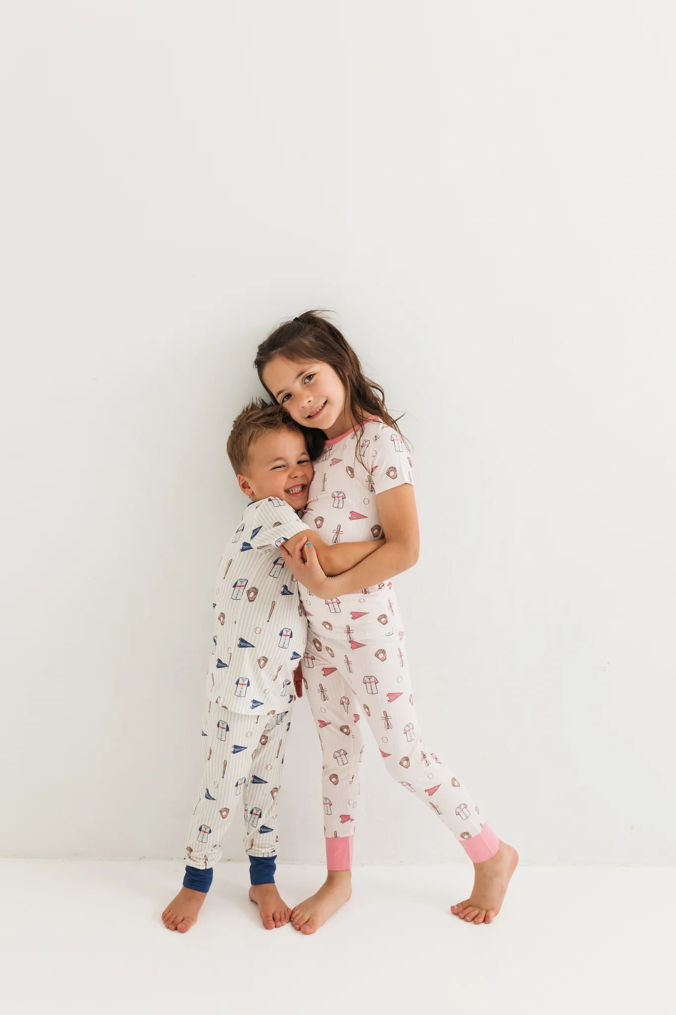 Blue Baseball Two Piece Set